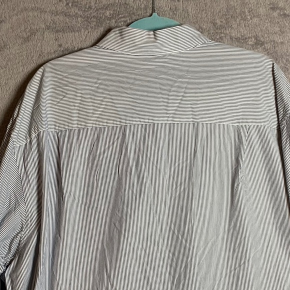 Izod blue & white collared button down shirt size 2XLT - in new condition - Picture 8 of 8